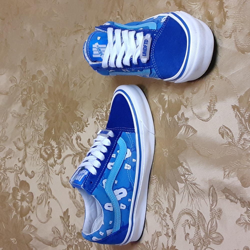 Vans Vault Og Old Skool Lx Undefeated U-Man Azul Blue Women's Size 7.5